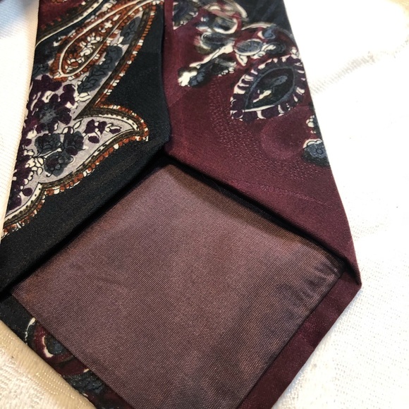 Mens Vintage Neckties 3 Ties Protocol Martino Datocci - Picture 3 of 11